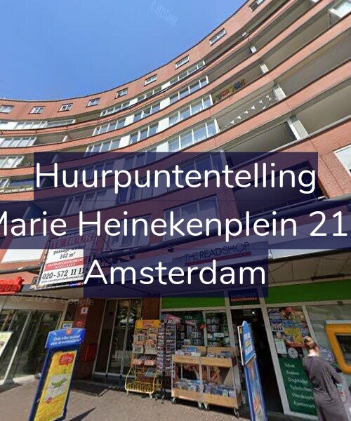 Foto gevel Huurpuntentelling voor Marie Heinekenplein 211, Amsterdam