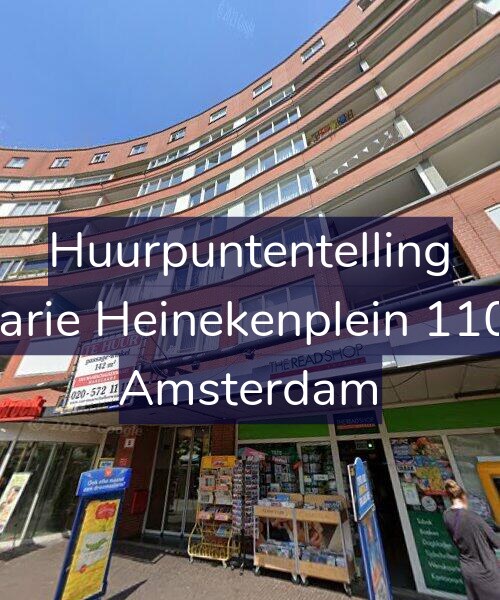 Foto gevel Huurpuntentelling voor Marie Heinekenplein 1104, Amsterdam