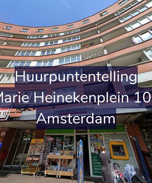 Foto gevel Huurpuntentelling voor Marie Heinekenplein 103, Amsterdam