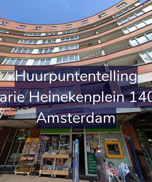 Foto gevel Huurpuntentelling voor Marie Heinekenplein 1403, Amsterdam