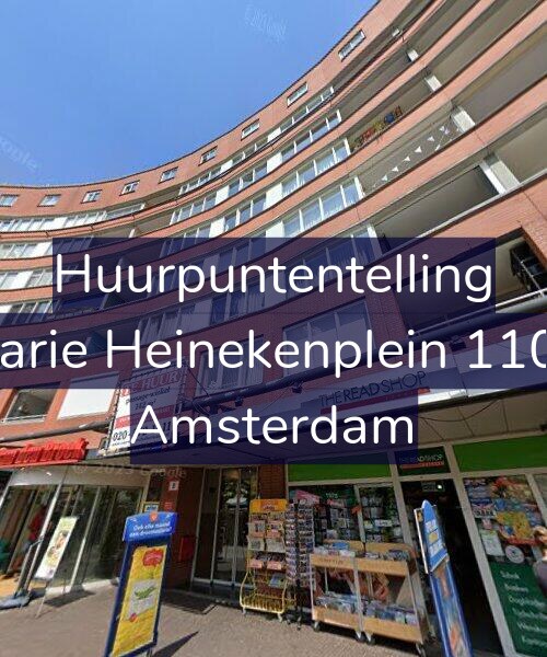 Foto gevel Huurpuntentelling voor Marie Heinekenplein 1101, Amsterdam