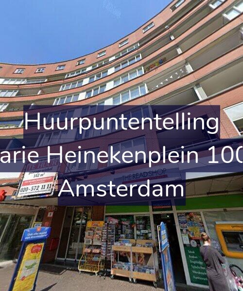 Foto gevel Huurpuntentelling voor Marie Heinekenplein 1002, Amsterdam