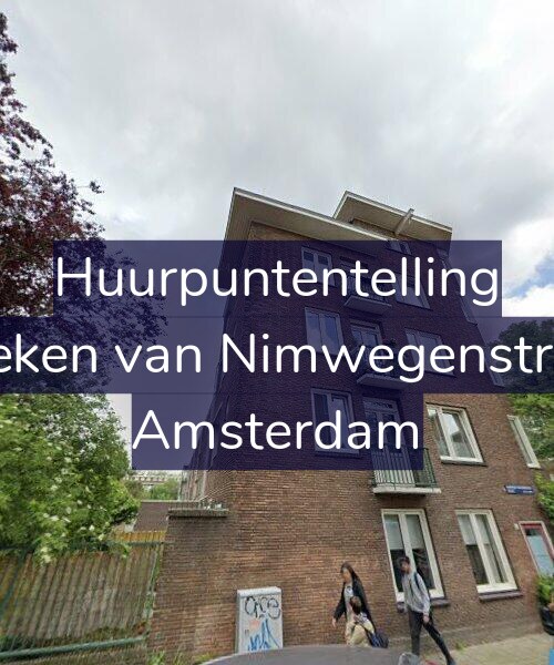 Foto gevel Huurpuntentelling voor Marieken van Nimwegenstraat 6, Amsterdam
