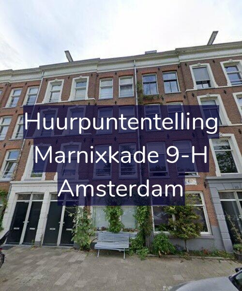 Foto gevel Huurpuntentelling voor Marnixkade 9-H, Amsterdam