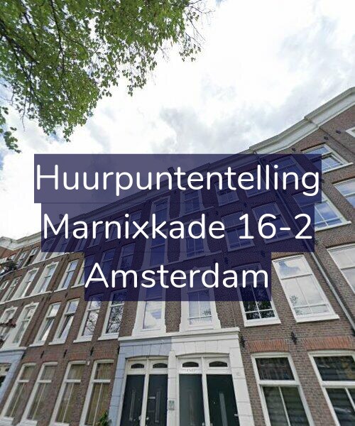 Foto gevel Huurpuntentelling voor Marnixkade 16-2, Amsterdam