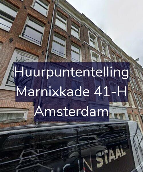 Foto gevel Huurpuntentelling voor Marnixkade 41-H, Amsterdam