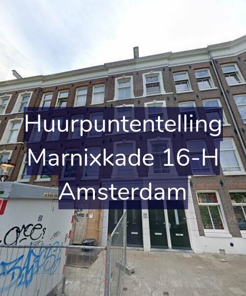 Foto gevel Huurpuntentelling voor Marnixkade 16-H, Amsterdam