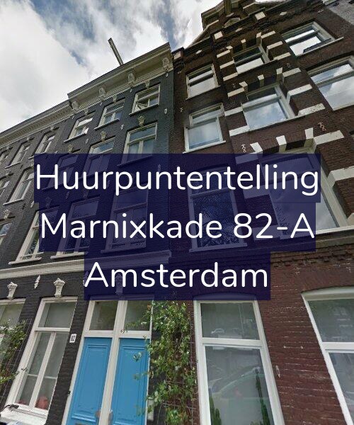 Foto gevel Huurpuntentelling voor Marnixkade 82-A, Amsterdam