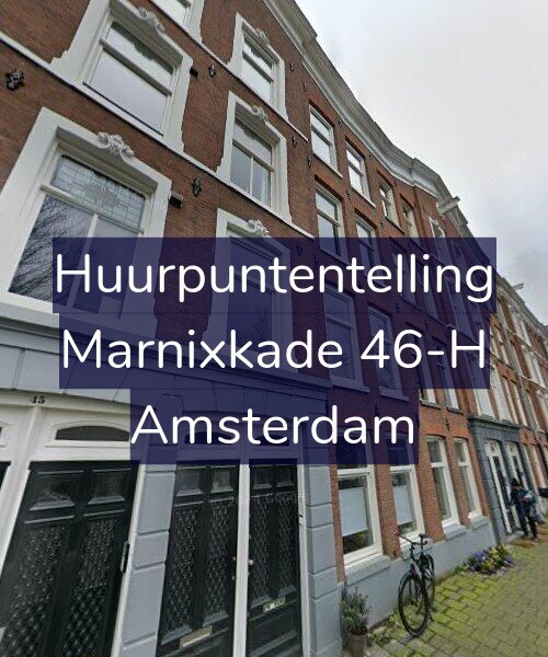 Foto gevel Huurpuntentelling voor Marnixkade 46-H, Amsterdam