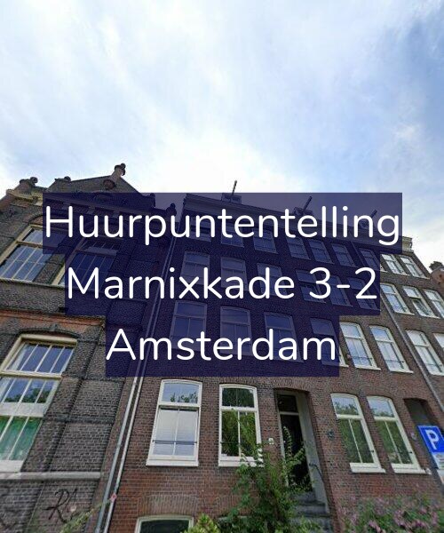 Foto gevel Huurpuntentelling voor Marnixkade 3-2, Amsterdam
