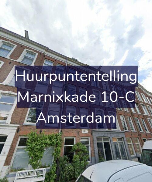 Foto gevel Huurpuntentelling voor Marnixkade 10-C, Amsterdam