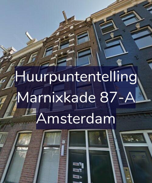 Foto gevel Huurpuntentelling voor Marnixkade 87-A, Amsterdam