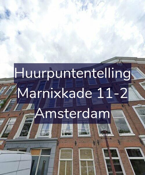Foto gevel Huurpuntentelling voor Marnixkade 11-2, Amsterdam