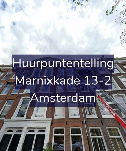 Foto gevel Huurpuntentelling voor Marnixkade 13-2, Amsterdam