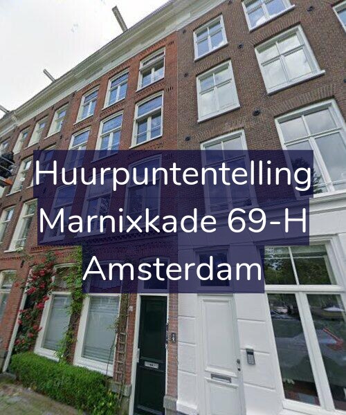 Foto gevel Huurpuntentelling voor Marnixkade 69-H, Amsterdam