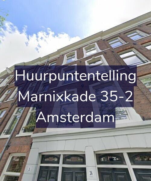 Foto gevel Huurpuntentelling voor Marnixkade 35-2, Amsterdam