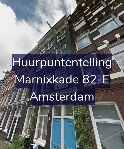 Foto gevel Huurpuntentelling voor Marnixkade 82-E, Amsterdam