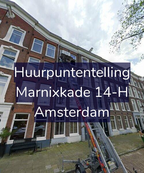 Foto gevel Huurpuntentelling voor Marnixkade 14-H, Amsterdam