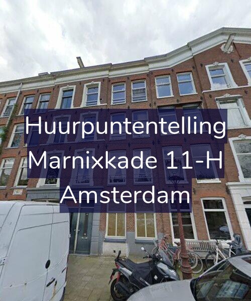 Foto gevel Huurpuntentelling voor Marnixkade 11-H, Amsterdam