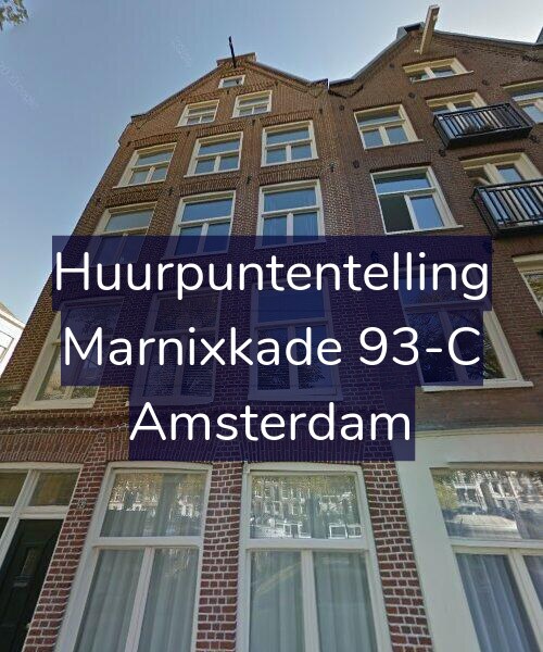 Foto gevel Huurpuntentelling voor Marnixkade 93-C, Amsterdam