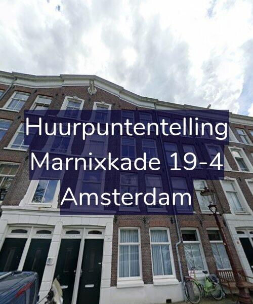 Foto gevel Huurpuntentelling voor Marnixkade 19-4, Amsterdam