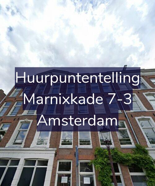 Foto gevel Huurpuntentelling voor Marnixkade 7-3, Amsterdam