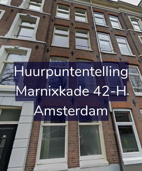Foto gevel Huurpuntentelling voor Marnixkade 42-H, Amsterdam