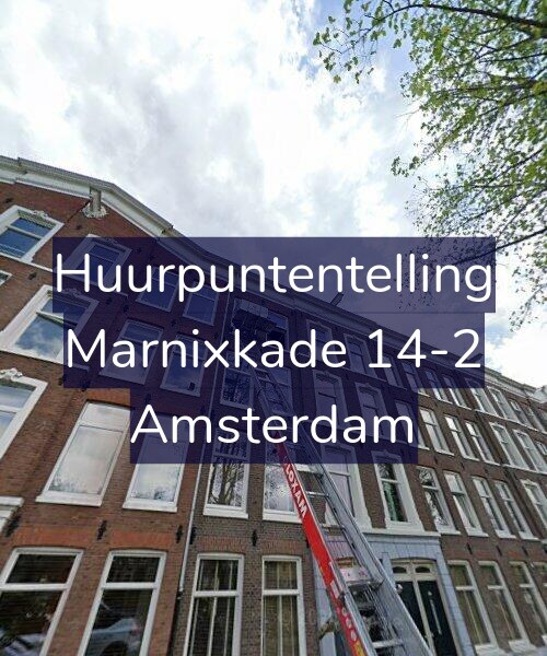 Foto gevel Huurpuntentelling voor Marnixkade 14-2, Amsterdam