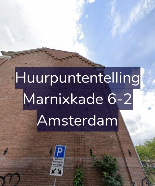 Foto gevel Huurpuntentelling voor Marnixkade 6-2, Amsterdam