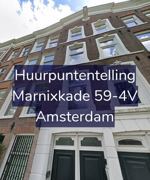 Foto gevel Huurpuntentelling voor Marnixkade 59-4V, Amsterdam