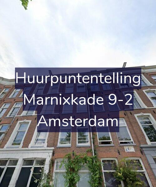 Foto gevel Huurpuntentelling voor Marnixkade 9-2, Amsterdam