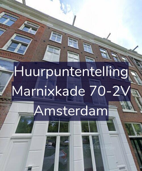 Foto gevel Huurpuntentelling voor Marnixkade 70-2V, Amsterdam
