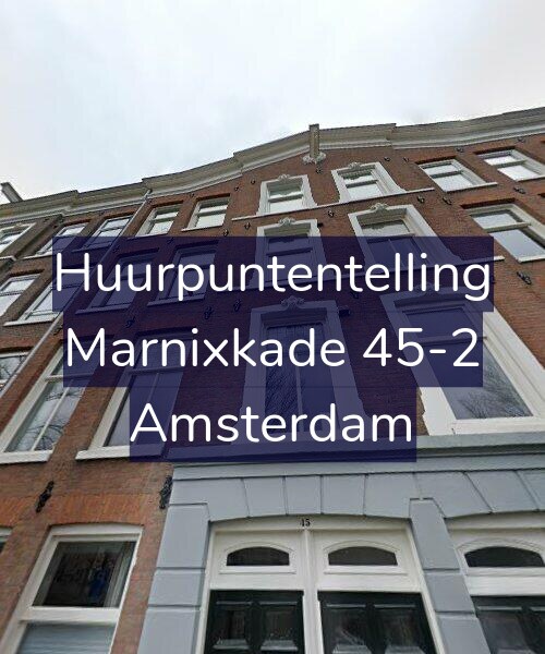 Foto gevel Huurpuntentelling voor Marnixkade 45-2, Amsterdam