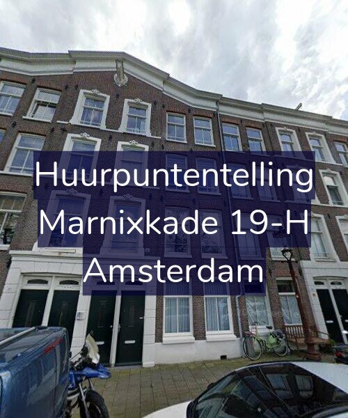 Foto gevel Huurpuntentelling voor Marnixkade 19-H, Amsterdam