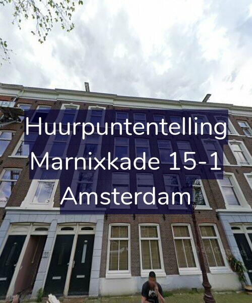 Foto gevel Huurpuntentelling voor Marnixkade 15-1, Amsterdam