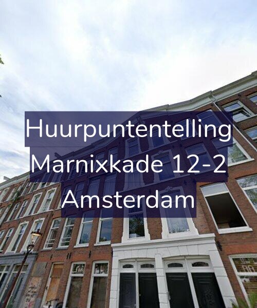 Foto gevel Huurpuntentelling voor Marnixkade 12-2, Amsterdam
