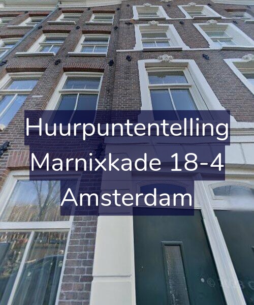 Foto gevel Huurpuntentelling voor Marnixkade 18-4, Amsterdam