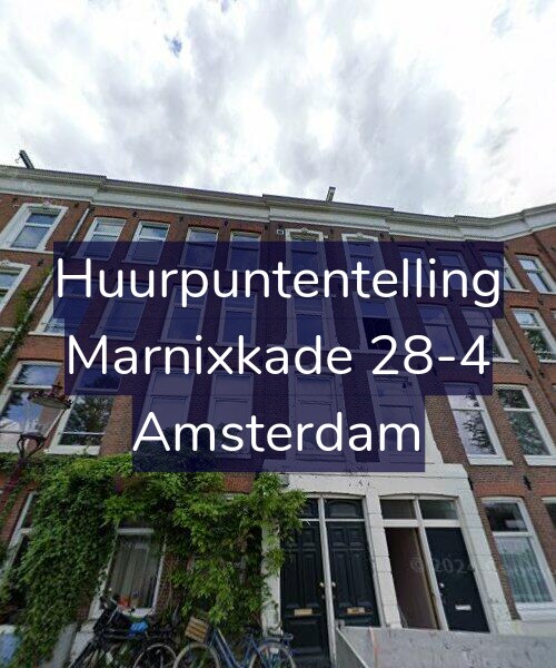 Foto gevel Huurpuntentelling voor Marnixkade 28-4, Amsterdam