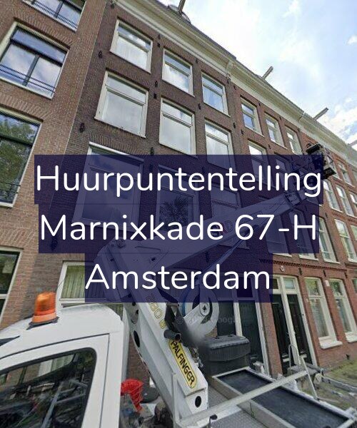 Foto gevel Huurpuntentelling voor Marnixkade 67-H, Amsterdam