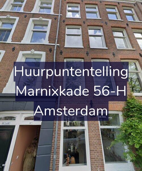 Foto gevel Huurpuntentelling voor Marnixkade 56-H, Amsterdam