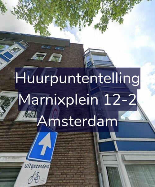 Foto gevel Huurpuntentelling voor Marnixplein 12-2, Amsterdam