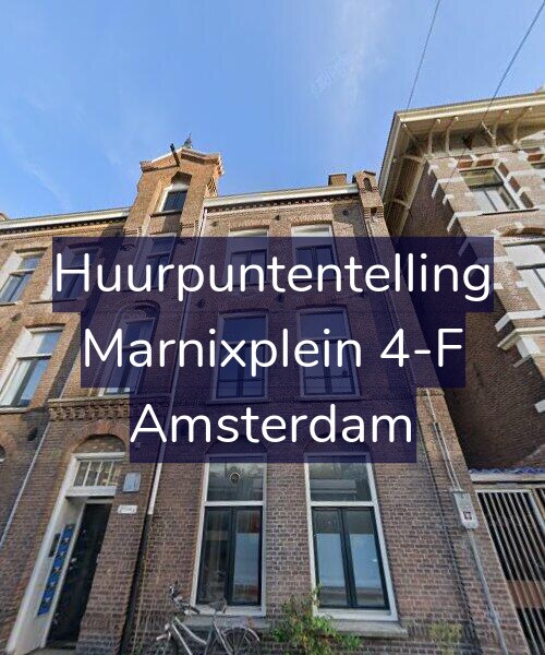 Foto gevel Huurpuntentelling voor Marnixplein 4-F, Amsterdam