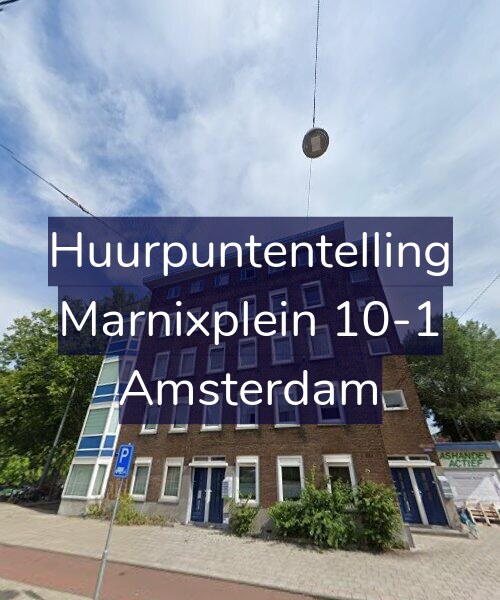 Foto gevel Huurpuntentelling voor Marnixplein 10-1, Amsterdam
