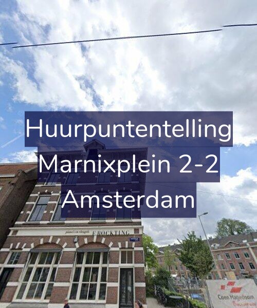 Foto gevel Huurpuntentelling voor Marnixplein 2-2, Amsterdam