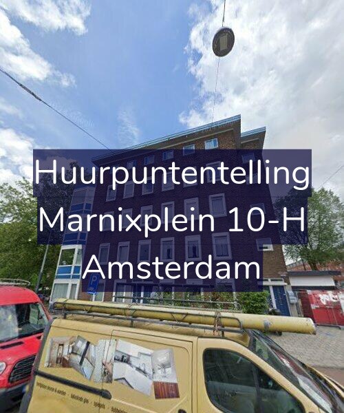 Foto gevel Huurpuntentelling voor Marnixplein 10-H, Amsterdam