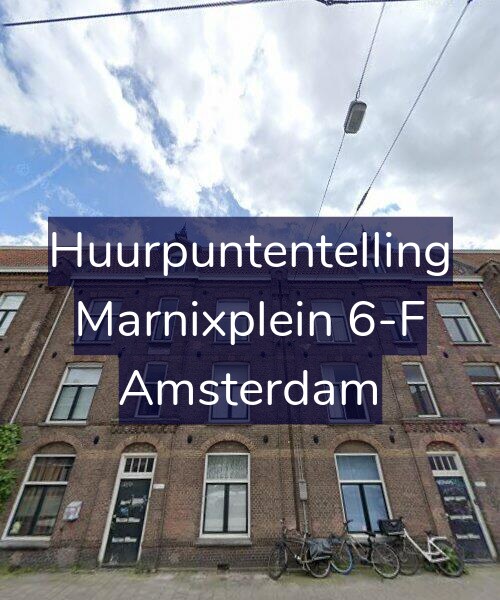 Foto gevel Huurpuntentelling voor Marnixplein 6-F, Amsterdam