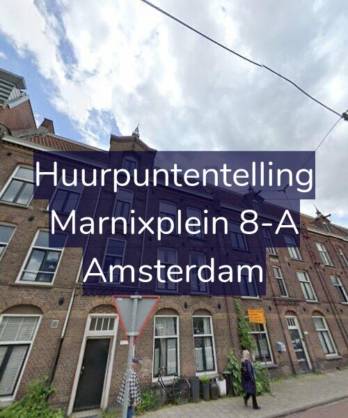 Foto gevel Huurpuntentelling voor Marnixplein 8-A, Amsterdam