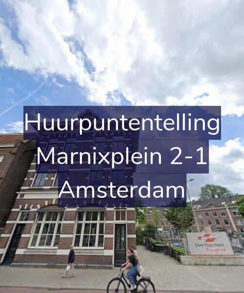 Foto gevel Huurpuntentelling voor Marnixplein 2-1, Amsterdam