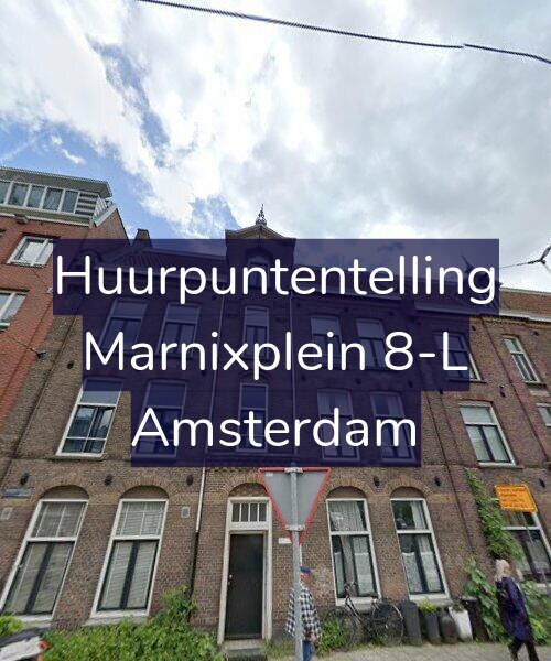 Foto gevel Huurpuntentelling voor Marnixplein 8-L, Amsterdam
