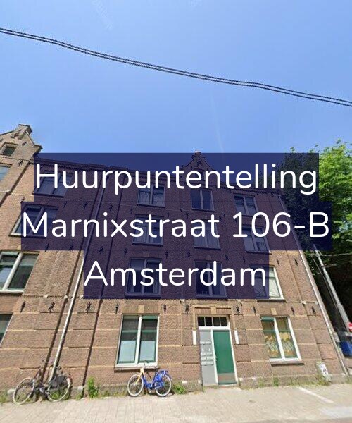 Foto gevel Huurpuntentelling voor Marnixstraat 106-B, Amsterdam